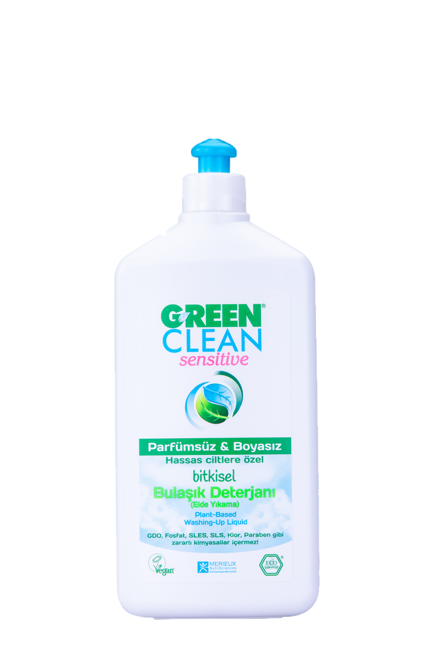 U Green Clean Sensitive Bulaşık Deterjanı Elde Yıkama 500 ml