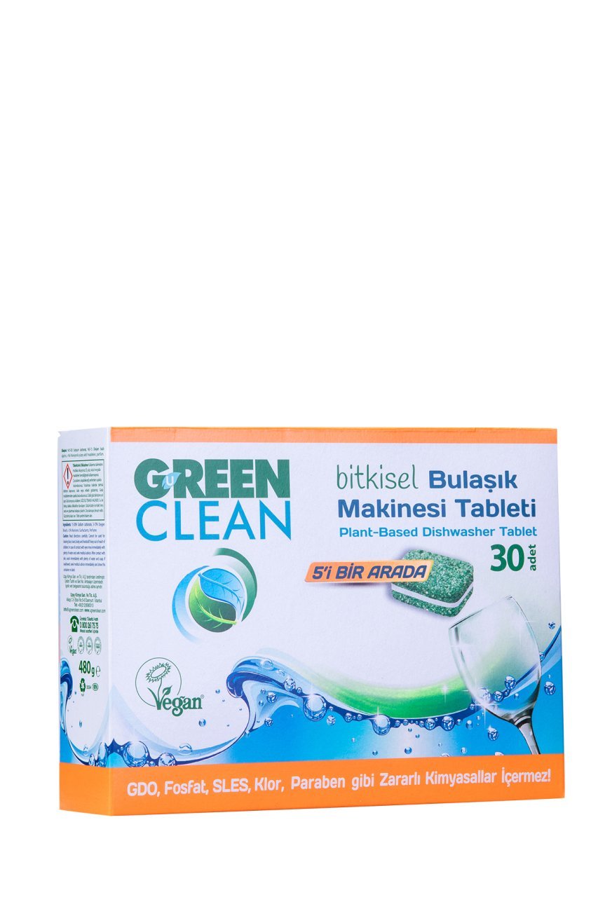 U Green Clean Bulaşık Makinesi Tableti 30 Adet