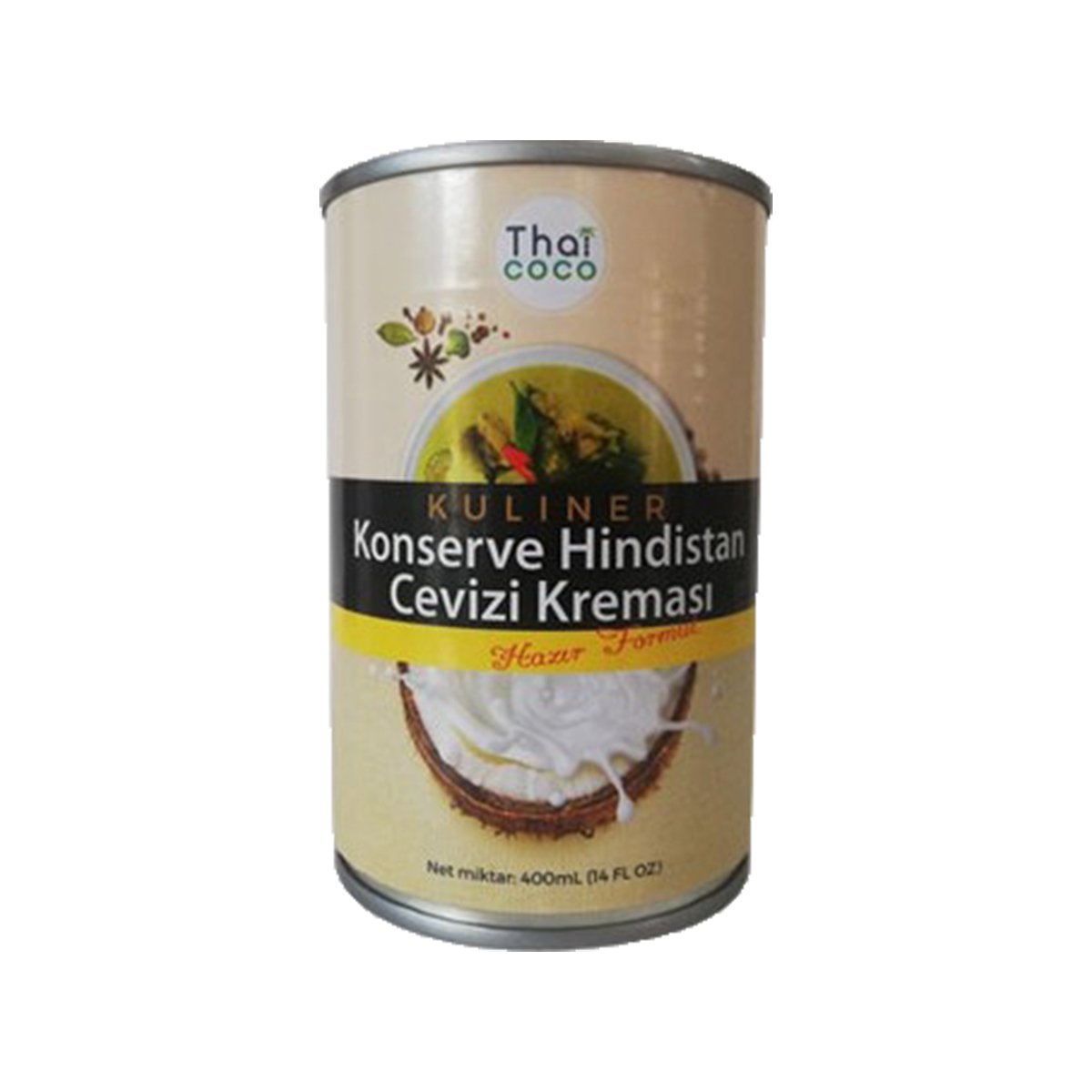 Thai Coco Kuliner Hindistan Cevizi Kreması 400 ml