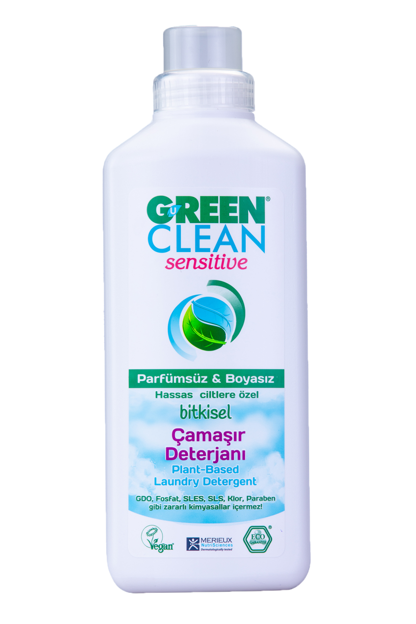 U Green Clean Sensitive Çamaşır Deterjanı 1 lt