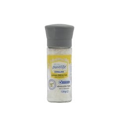 Purelife Himalaya Granül Beyaz Tuz Seramik Değirmen (Yeniden Doldurulabilir) 120 g