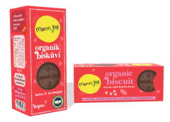 Monn Bio Organik Kakaolu Karabuğdaylı Bisküvi 40 g