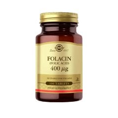 Solgar Folacin (Folik Asit) 400 mcg 100 Tablet