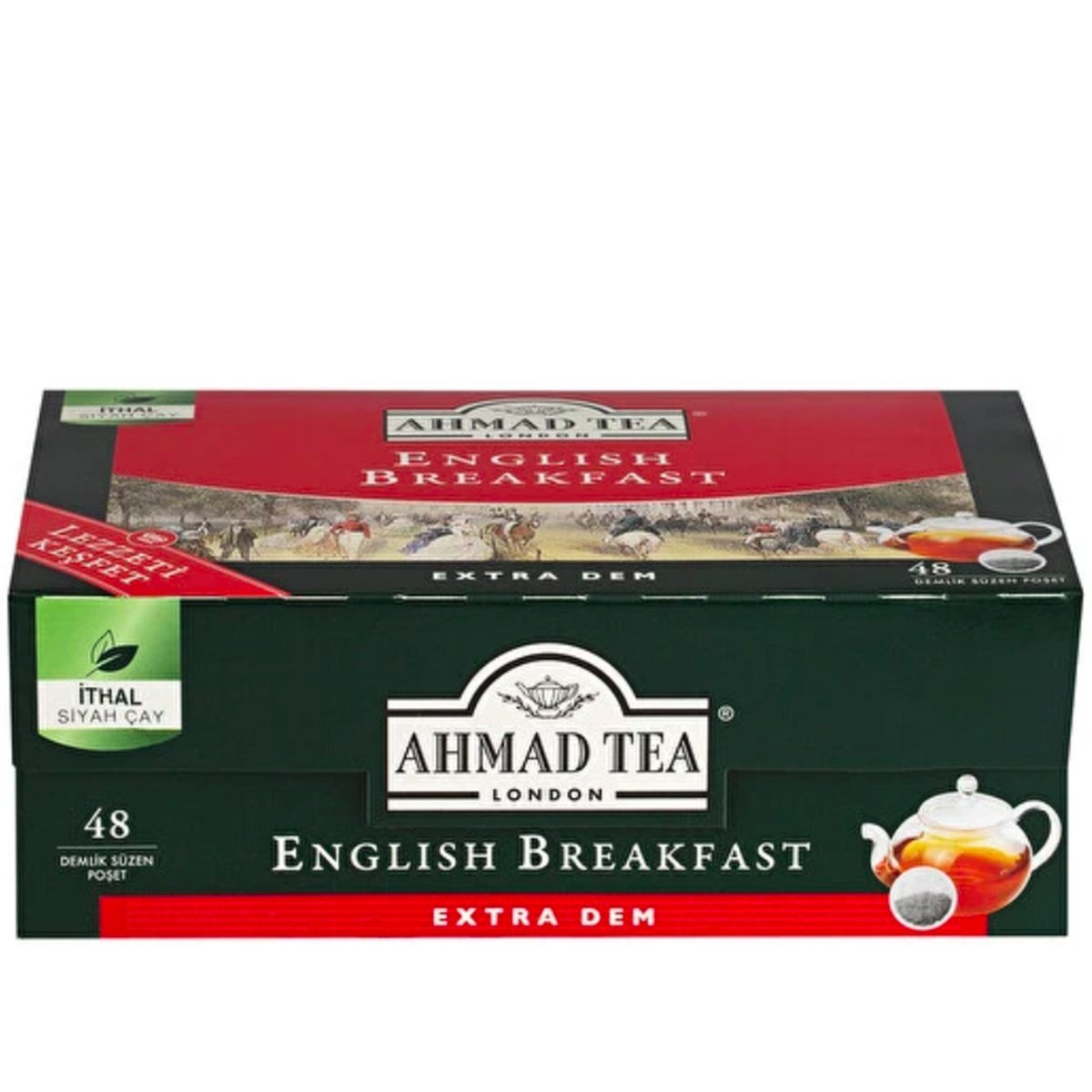 Ahmad Tea English Breakfast Demlik Poşet Çay 48 Adet