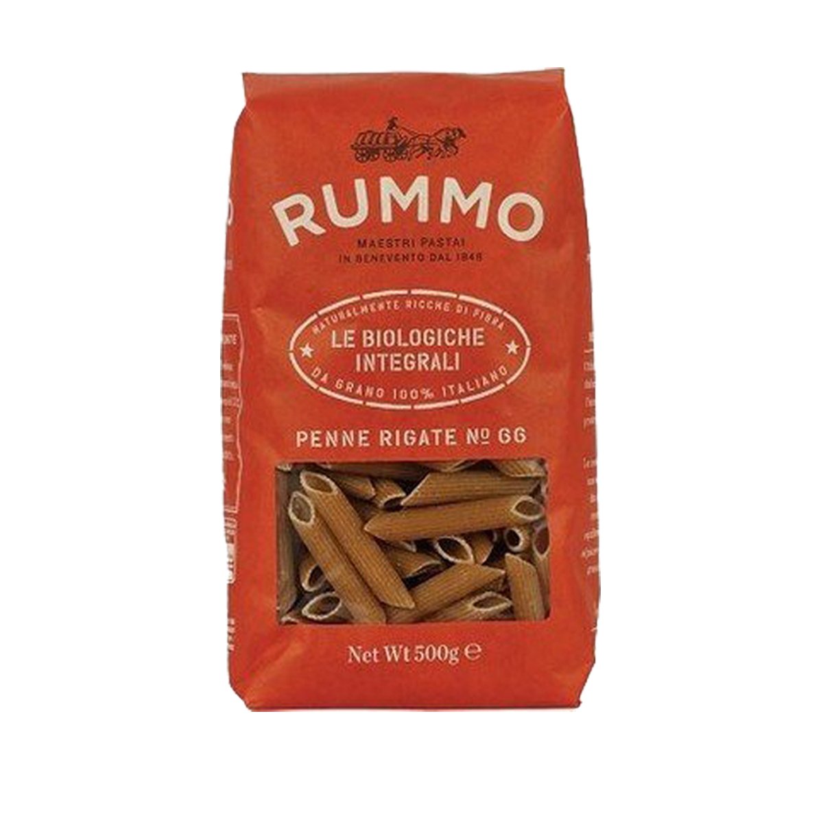 Rummo Organik Kepekli Penne Rigate 500 g