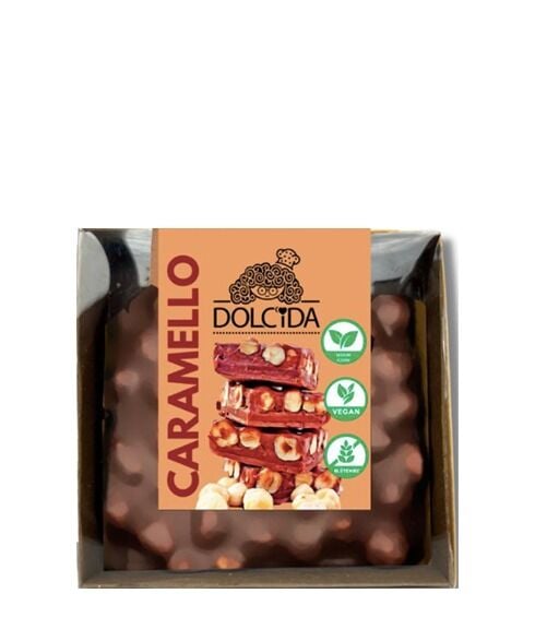 Dolcida Caramello Vegan Sütlü Karamelli Çikolata 130 g