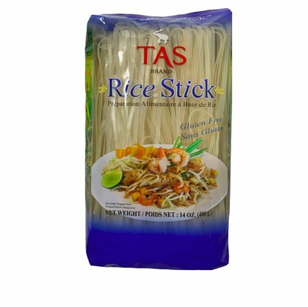 TAS Brand Rice Stick (Glutensiz Pirinç Makarnası) 400 g