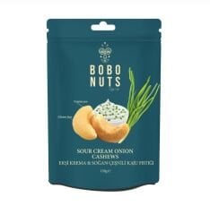 Bobo Nuts Ekşi Krema & Soğan Aromalı Kaju Fıstığı 120 g