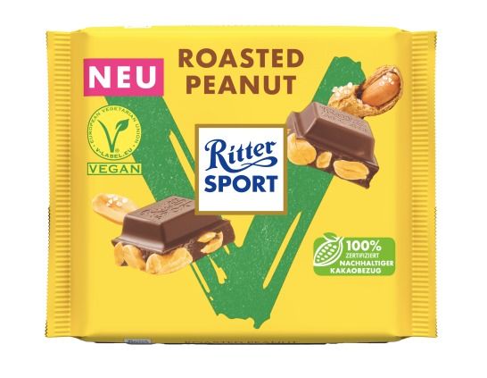 Ritter Sport Kavrulmuş Fıstıklı Vegan Çikolata 100 g