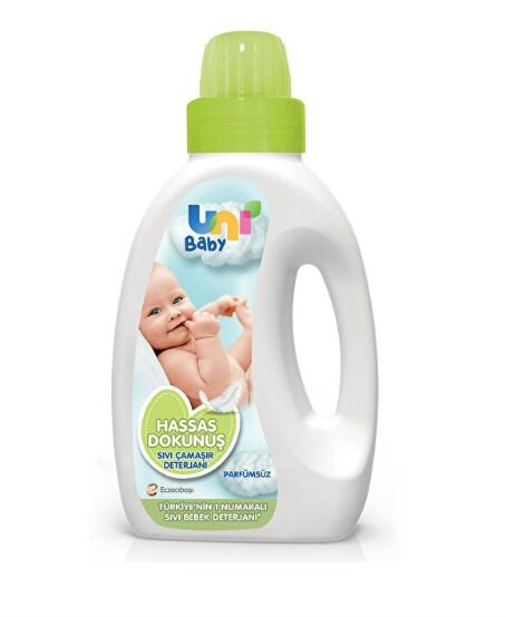 Uni Baby Hassas Dokunuş Sıvı Çamaşır Deterjanı Parfümsüz 1000 ml