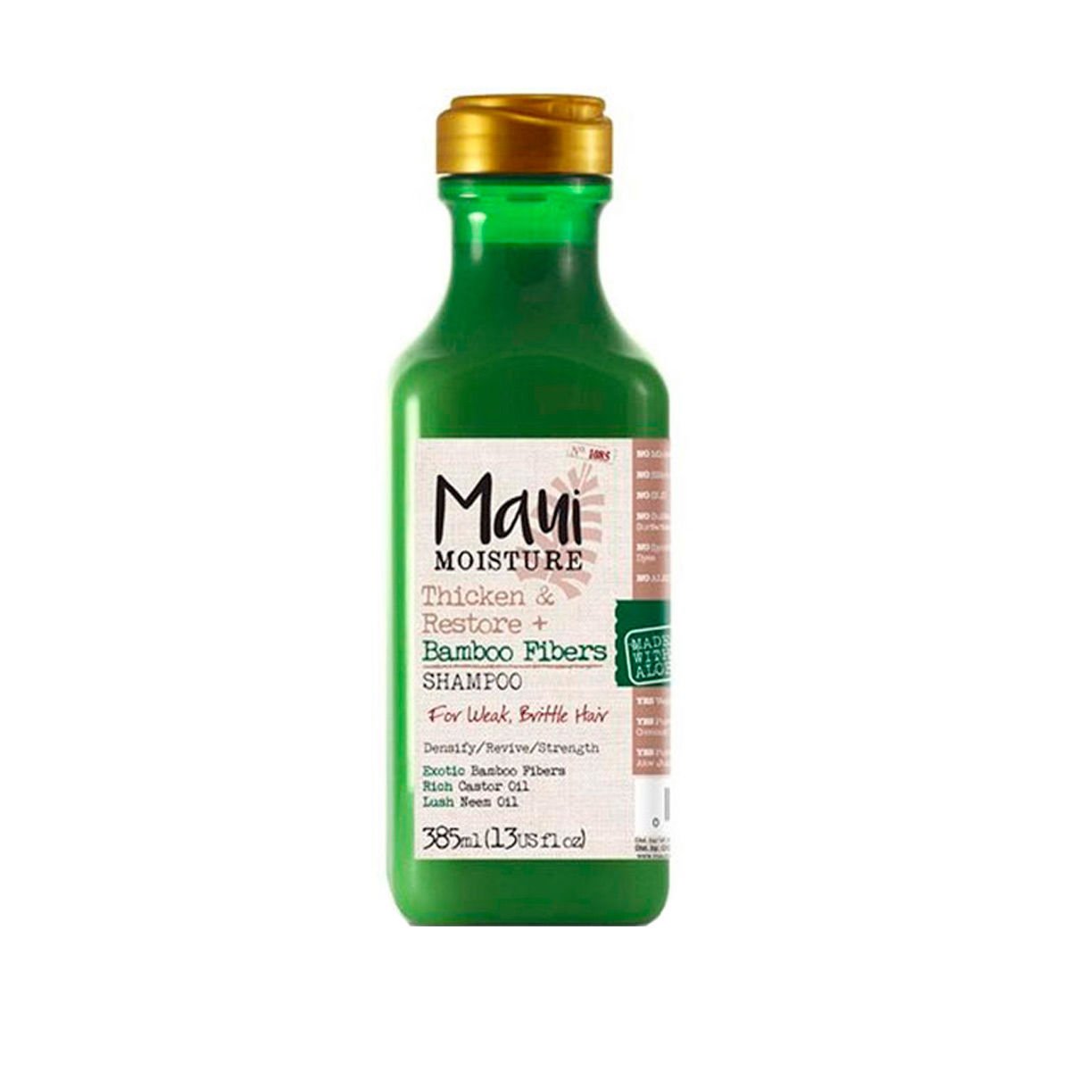 Maui Bamboo Fibers Şampuan 385 ml (Zayıf ve Yıpranmış Saçlar İçin)