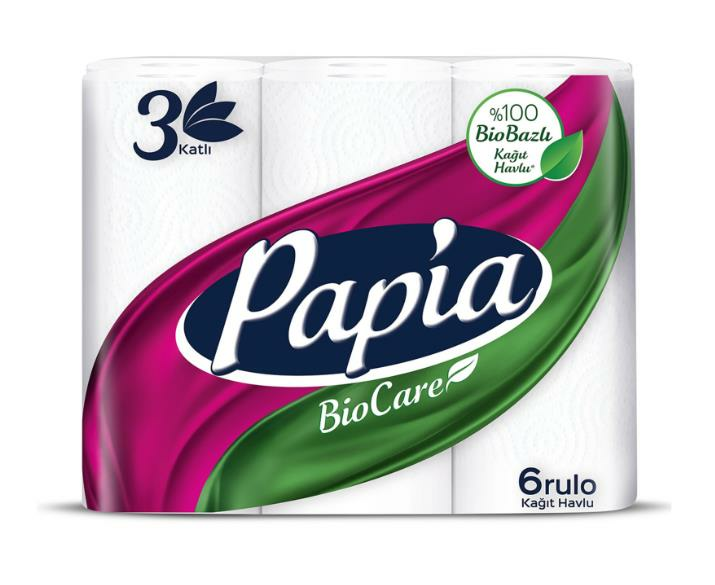 Papia Biocare Kağıt Havlu 6'lı
