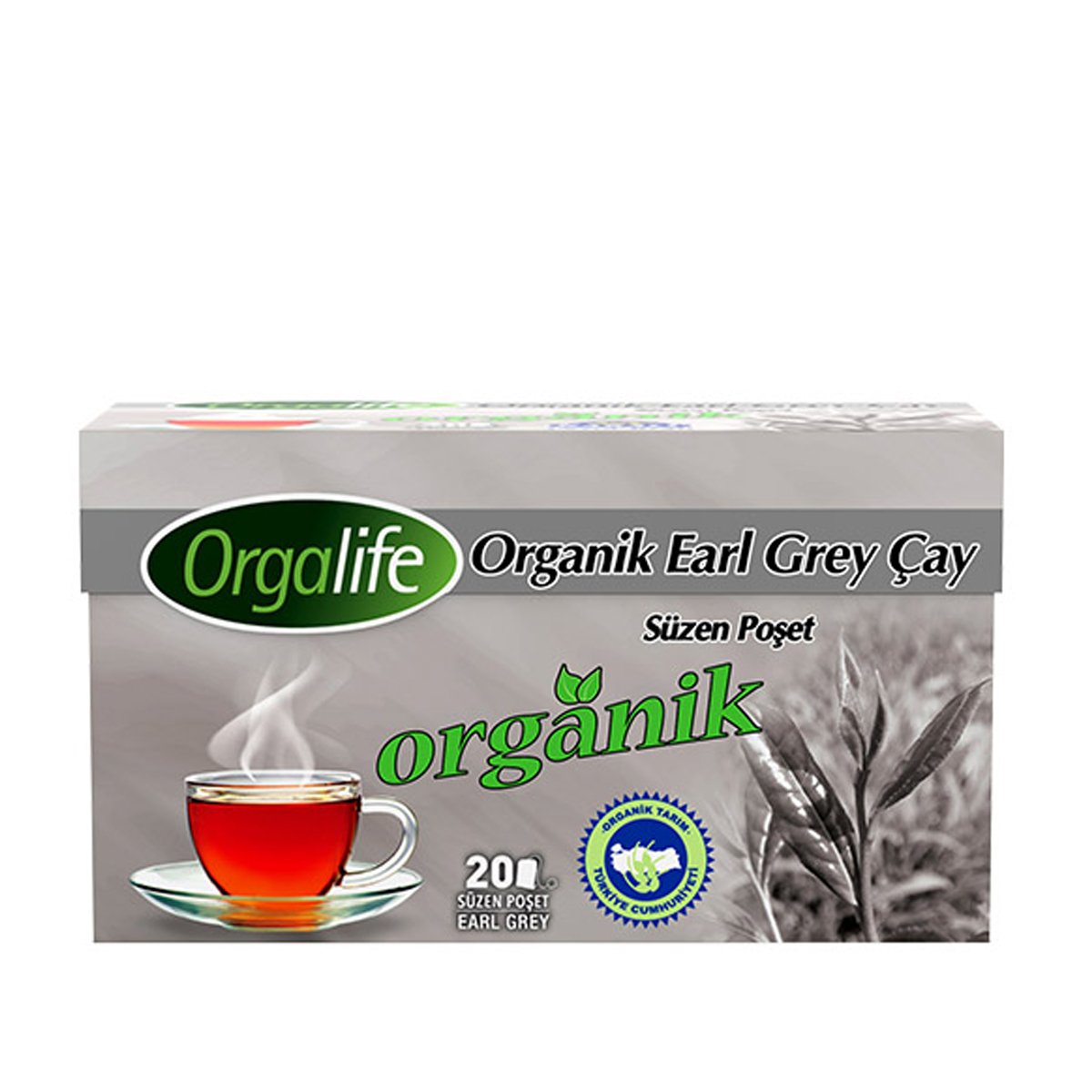 Orgalife Organik Earl Grey Bardak Poşet Çay 20 adet
