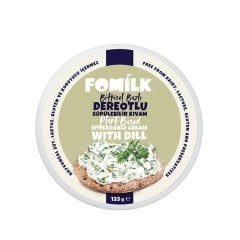 Fomilk Vegan Peynir Dereotlu Sürülebilir Kıvam 125 g