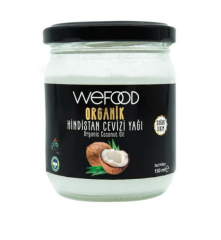 Wefood Hindistan Cevizi Yağı 150 ml ( Soğuk Sıkım)