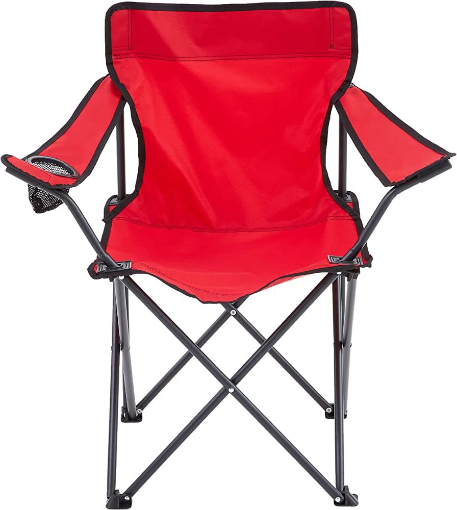 Kamp Sandalyesi Kırmızı