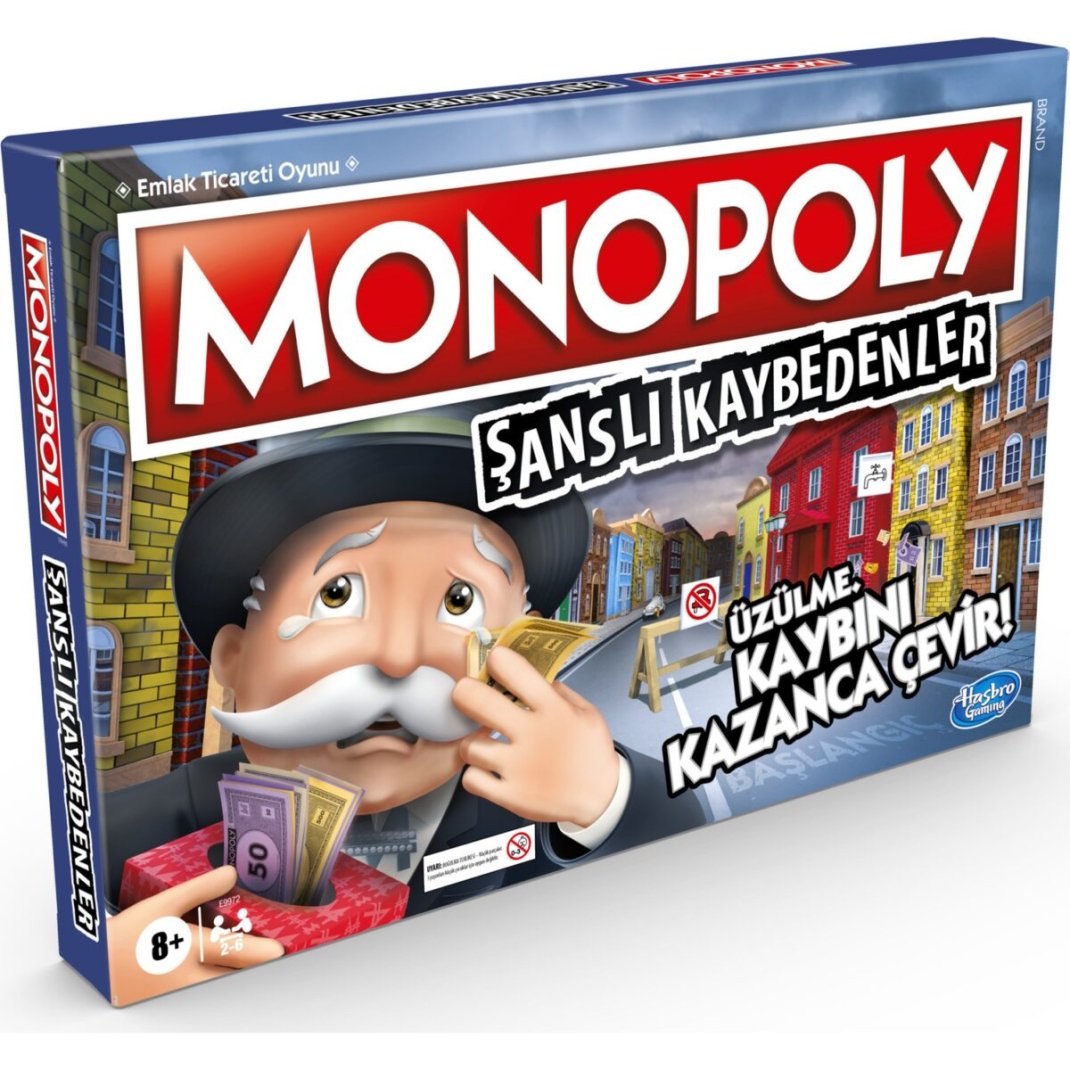 Monopoly Şanslı Kaybedenler Kutu Oyunu