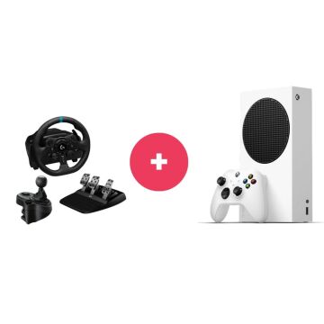 Logitech G G923 PS5, PS4 ve PC ile Uyumlu Yarış Direksiyonu ve Pedalları + XBOX Series S