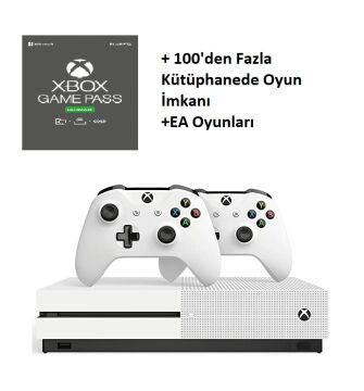 XBOX One S (2 Kol ve Game Pass Dahil Paket)