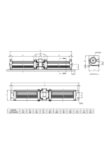 Aircol AKS 30-600 AC Monofaze 30mm Tanjansiyel Radyal Fan 22W 135m3/h