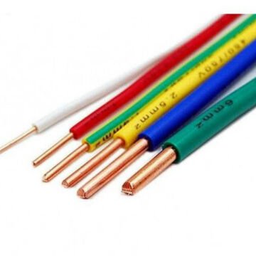 Öznur Kablo 2,5 mm Nya Tek Damarlı Bakır Elektrik Kablosu Kahverengi 100 Metre