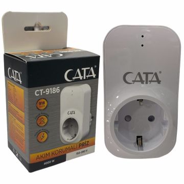Cata 4000W Akım Korumalı Priz CT-9186