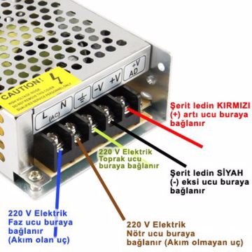 Cata 8W 3 Çipli Dış Mekan Rgb Şerit Led Aydınlatma CT-4534