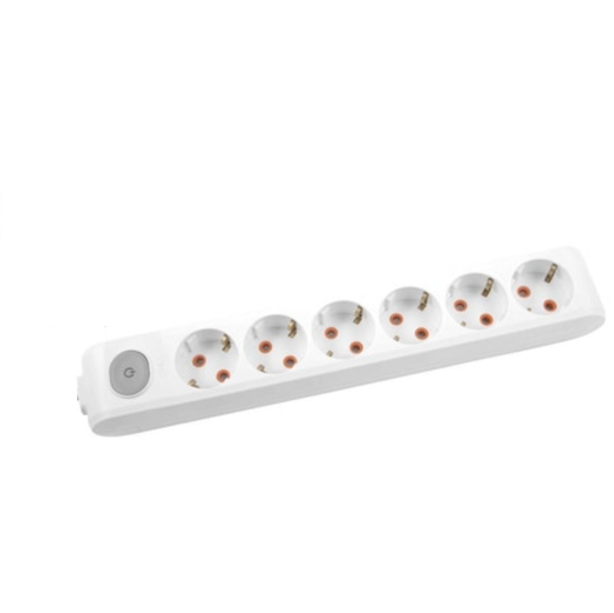 Viko Multi-led Altılı Anahtarlı Grup Priz Topraklı Klemensli Çocuk Korumalı 90117600