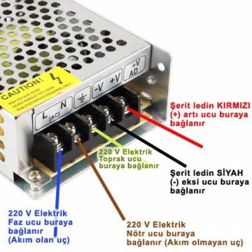 Cata Gold İç Mekan Yüksek Lümen Şerit Led Aydınlatma Gün Işığı CT-4537