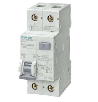 Siemens 2x80A 300mA Yangın Koruma Rölesi 40'lı Paket 5SV3617-6