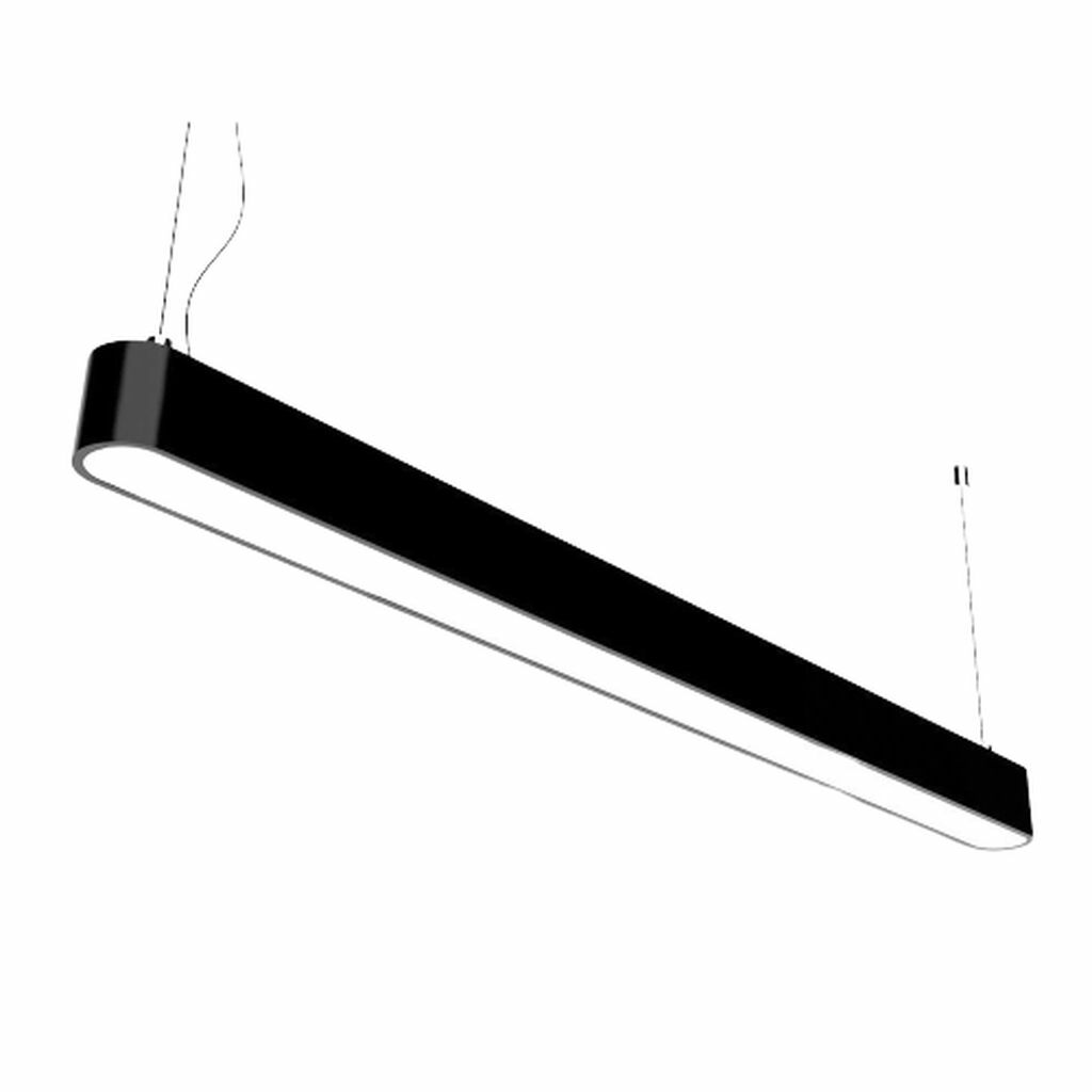 Samsung Ledli Sıva Üstü Oval Led Lineer Armatür 8x8 Cm Profil 60 Cm Linear Aydınlatma