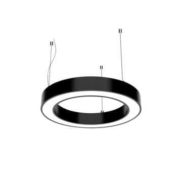 Yuvarlak Simit Linear Aydınlatma Modern Led Avize Lineer Armatür 5x5 Cm Kasa