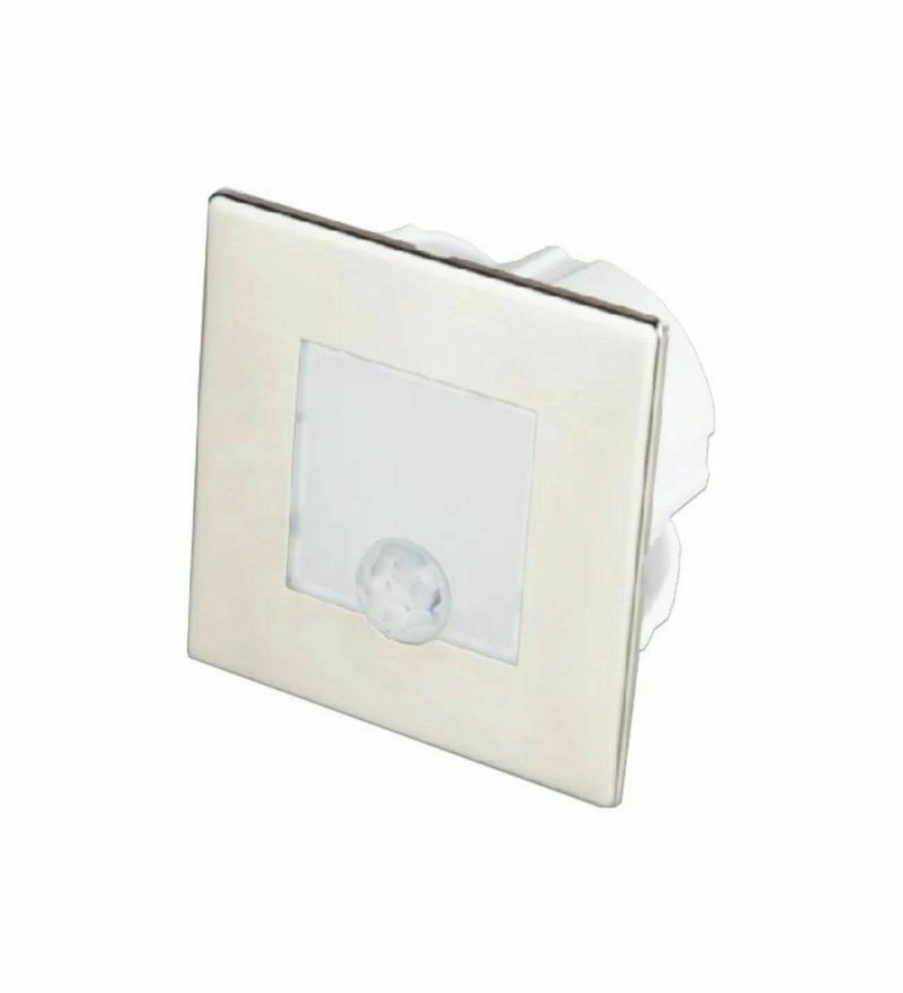 Noas 1,5W Sensörlü Koridor Aydınlatma Armatürü Satin Kasa Mavi Işık YL69-1517-B