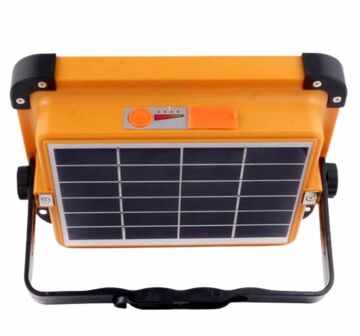 Noas 200W Solar Şarjlı Portatif Taşınabilir Led Projektör Aydınlatma YL71-0209-S