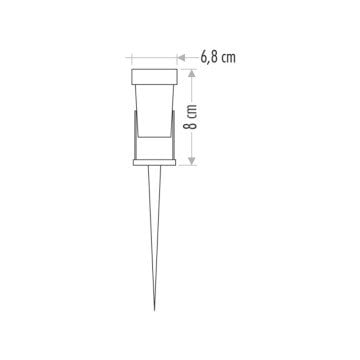 Cata 5 Watt Kazıklı Led Bahçe Aydınlatma Armatürü CT-7300