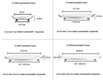 Cata 20W Plus Slim Led Ayarlanabilir Led Panel Aydınlatma ct-5648