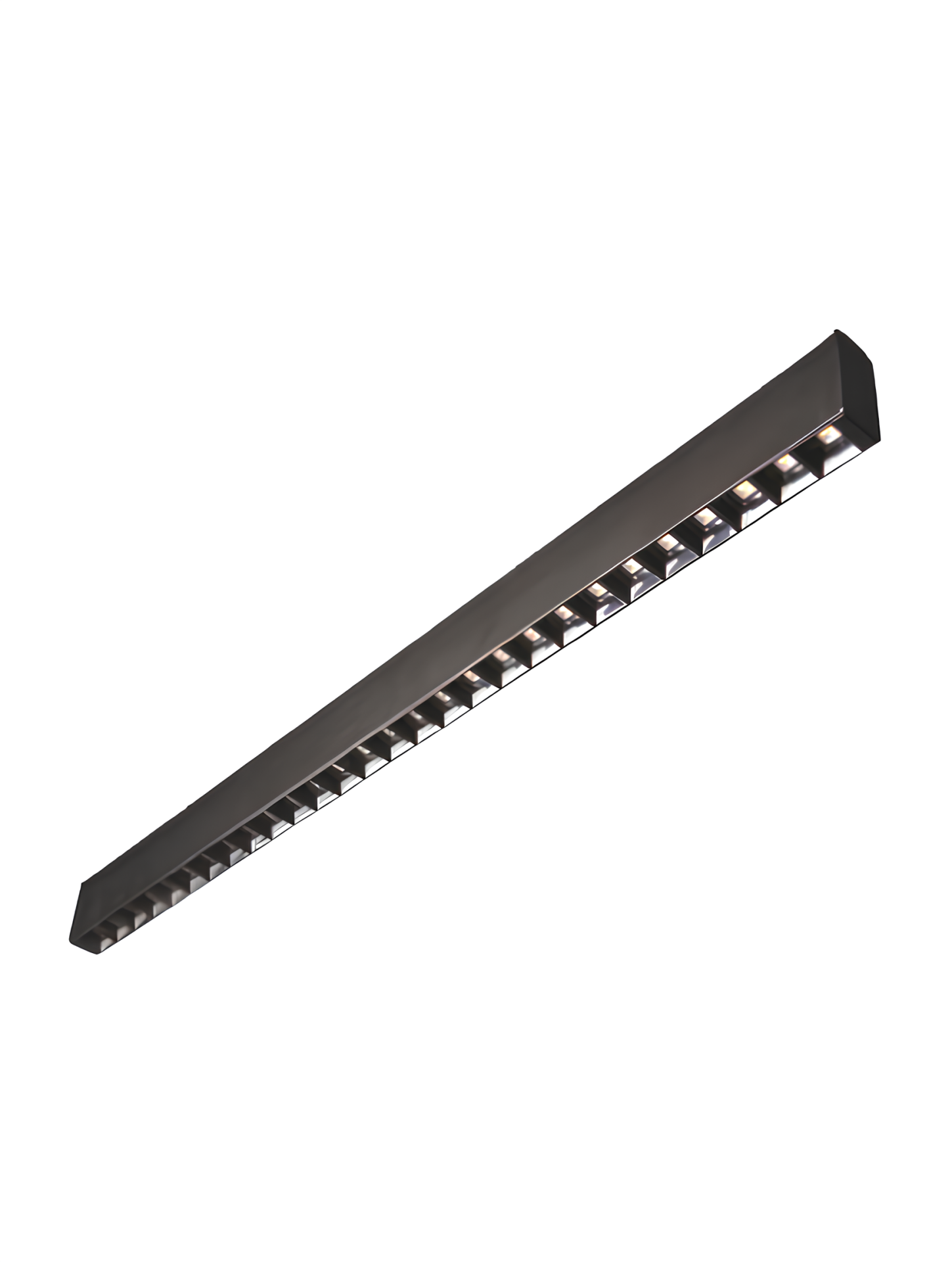 Samsung Ledli Sıva Üstü Tam Mercekli Led Lineer Armatür 3x4 Cm Profil 106 Cm Linear Aydınlatma