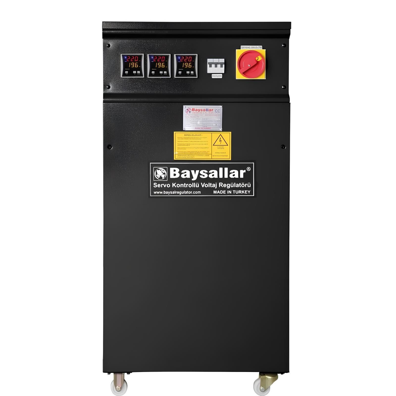 Baysallar Regülatör Bakır Sargılı Trifaze 60Kva 300/465V BTS60300