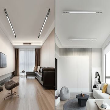 Osram Led Tridonic Trafo Sıva Üstü Mercekli Linear Armatür 3x6 Cm Kasa Linear Aydınlatma