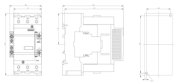 Siemens 17-50kVAR 1NO+1NC Sirius Kondansatör Kontaktör 3RT2636-1AP03