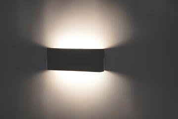 Yonca Led Duvar Aydınlatma Aplik Armatürü Siyah Kasa Gün Işığı 5W