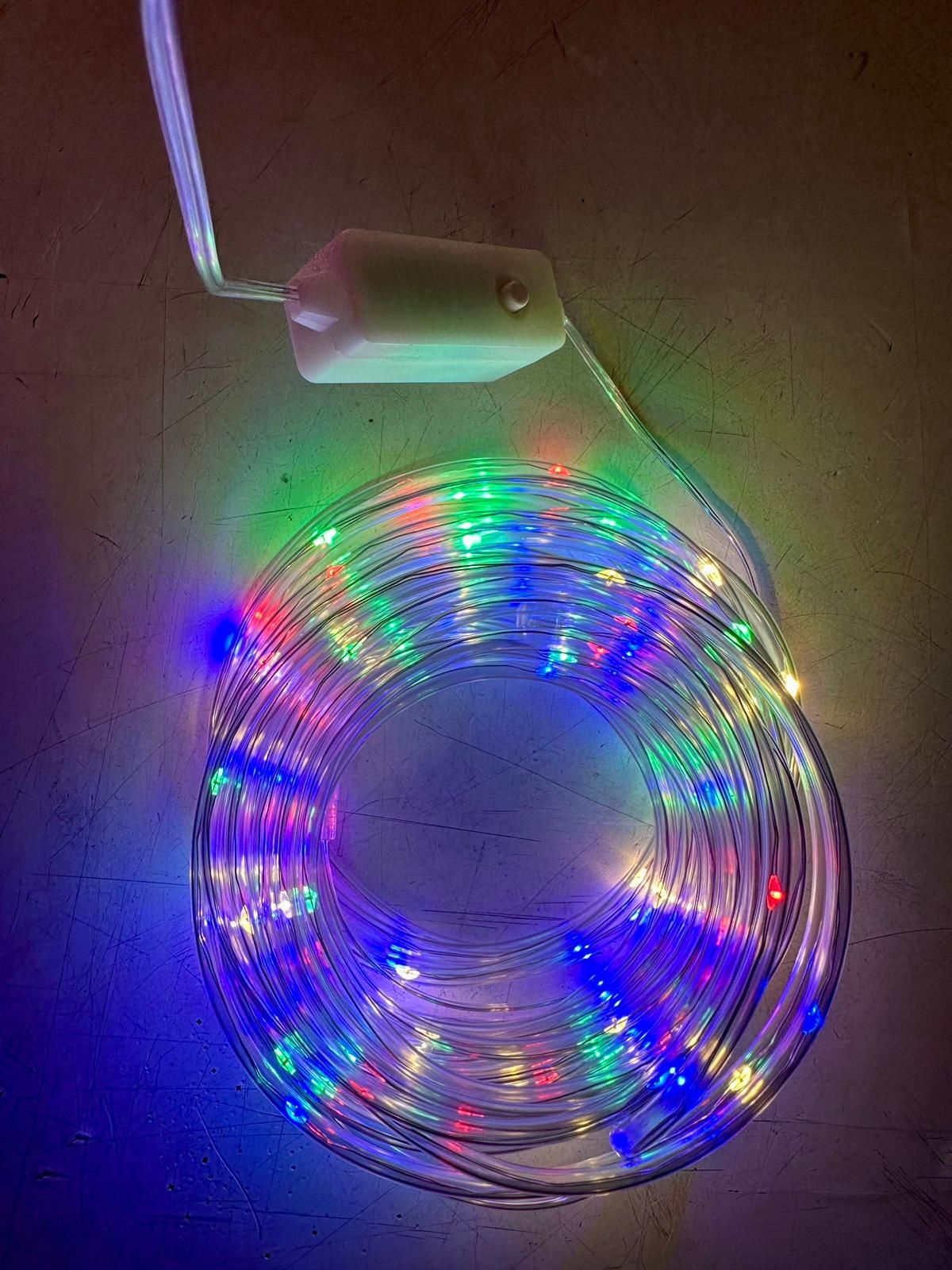 Animasyonlu Dış Mekan Rgb Yılbaşı Ağacı Süsü 10 Metre 100 Ledli SNC-211-1