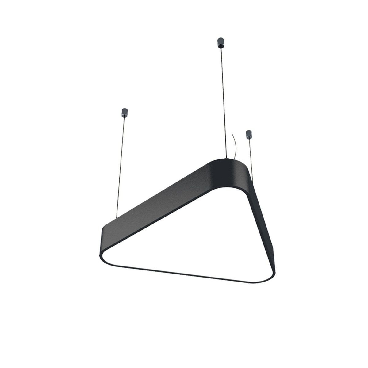 Oval Üçgen Linear Aydınlatma Modern Led Avize Lineer Armatür