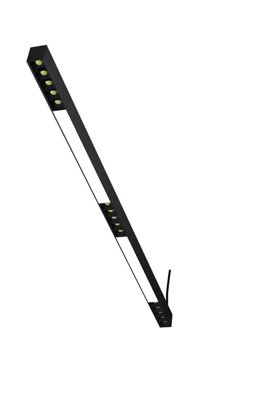 Samsung Ledli Sıva Üstü Mercekli Led Lineer Armatür 3x6 Cm Profil 225 Cm Linear Aydınlatma