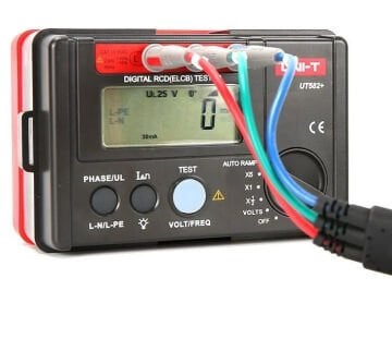 Unit Ut582+ Dijital Rcd Elcb Test Cihazı