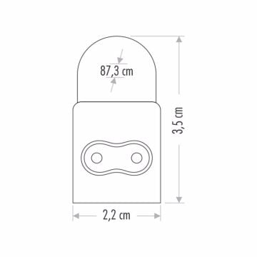 Cata 15W T5 Bant Armatür Eklenebilir Anahtarlı Led Bant Armatür Aydınlatma CT-2368