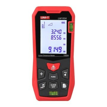 Unit Lm100A Lazer Mesafe Ölçer Lazermetre 100M