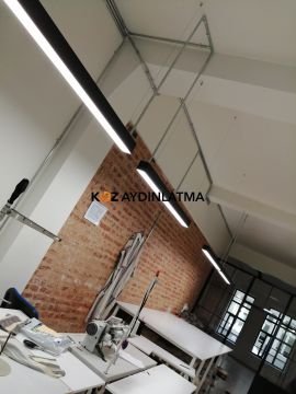 Osram Led Tridonic Trafolu Sıva Üstü Oval Linear Armatür 8x8 Cm Kasa Linear Aydınlatma