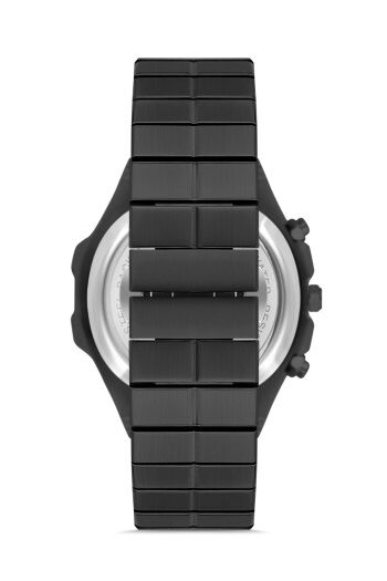 Ferro Quartz Çelik Siyah 42 mm Fonksiyonları Aktif Erkek Kol Saati
