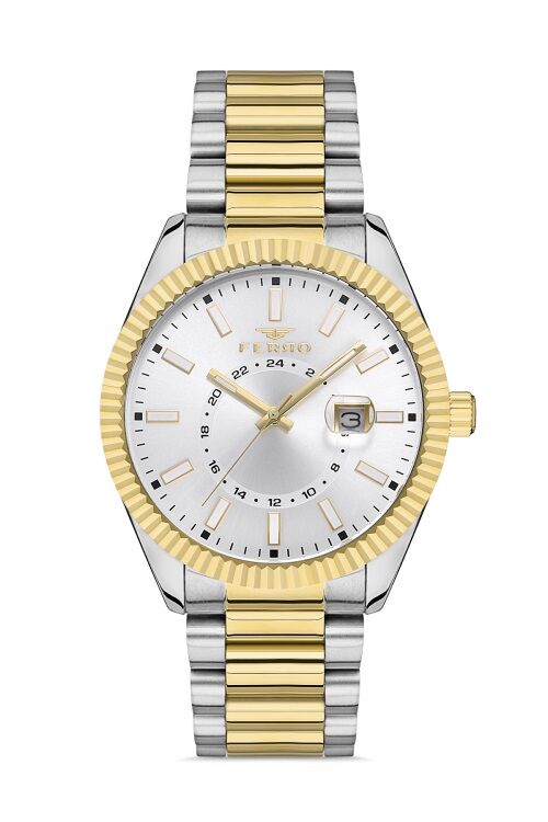 Ferro F11288A-D 40 mm Siyah Erkek Kol Saat